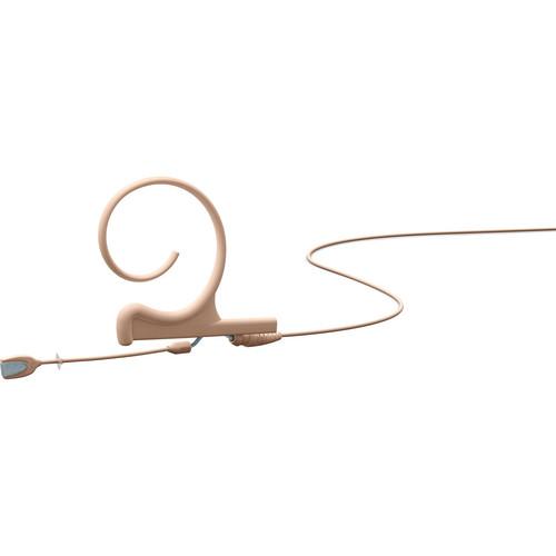 DPA Microphones d:fine Single-Ear Headset Omnidirectional Microphone with Short Boom Arm and Hardwired 3.5mm Connector for Lectrosonics Wireless Systems