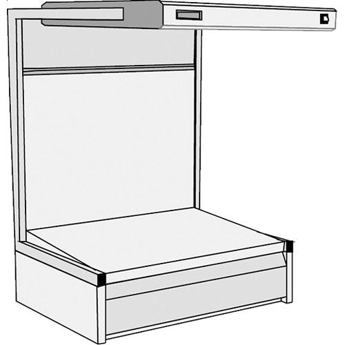 GTI EVS-3052 1F Executive Viewing Station with One Deep Drawer