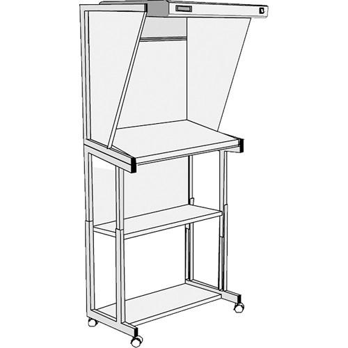 GTI EVS-3052 FS SW Executive Viewing Station with Floor Stand and Side Walls