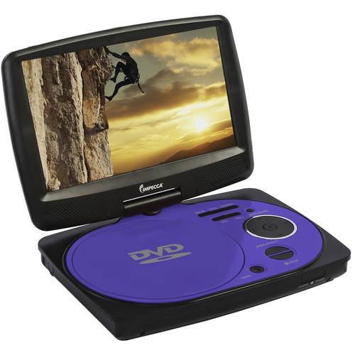 Impecca 9" Portable Swivel Multisystem DVD