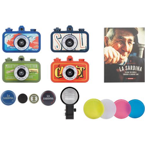Lomography La Sardina Deluxe Kit with Flash