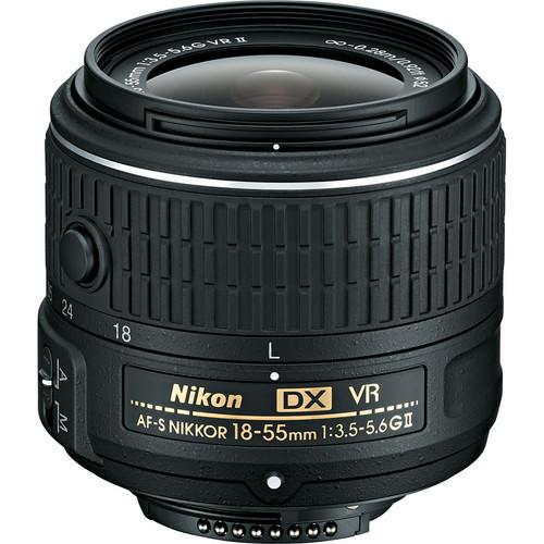 Nikon AF-S DX NIKKOR 18-55mm f 3.5-5.6G VR II Lens