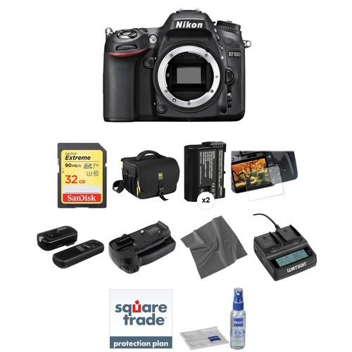 Nikon D7100 DSLR Camera Body Deluxe Kit