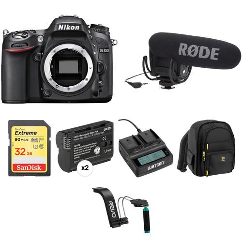 Nikon D7100 DSLR Camera Video Production Kit