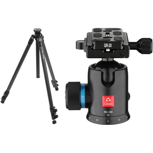 Oben CC-2361 Carbon Fiber Tripod with BC-126 Ball Head Kit