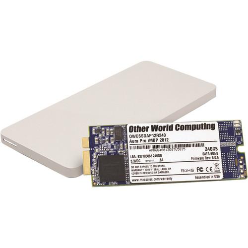 OWC Other World Computing 240GB Aura Pro 6G Solid State Drive & Envoy Pro Storage Solution