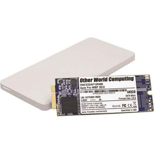 OWC Other World Computing 480GB Aura Pro 6G Solid State Drive & Envoy Pro Storage Solution