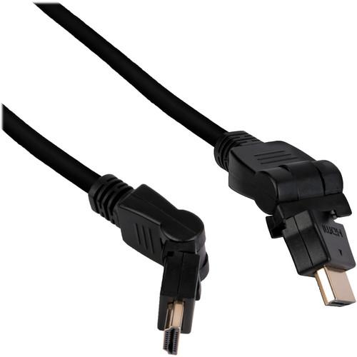 Pearstone 1.5' Swiveling HDMI Type A Male to Type A Male Cable, Pearstone, 1.5', Swiveling, HDMI, Type, Male, to, Type, Male, Cable