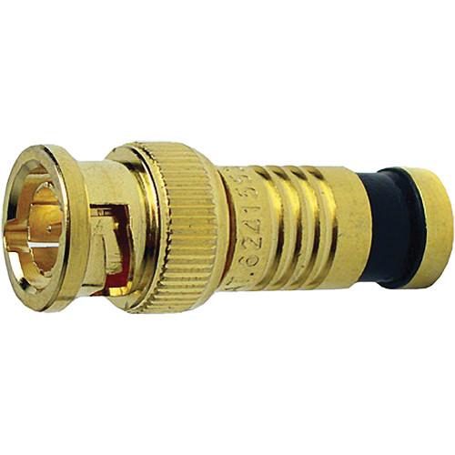 Platinum Tools BNC-Type Gold SealSmart Coaxial Compression RG6 Connector