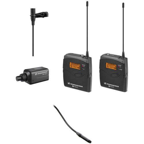 Sennheiser ew 100 ENG G3 Wireless and Water-Resistant Omnidirectional Lavalier Microphone Kit