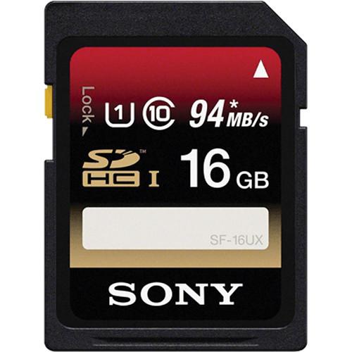 Sony 16GB UHS-I SDHC Memory Card
