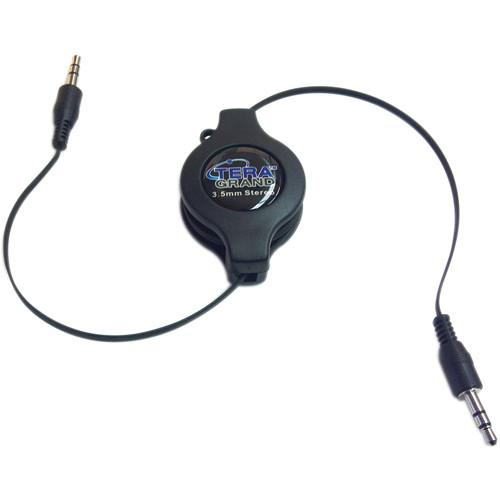 Tera Grand 3.5mm Male to 3.5mm Male Retractable Cable