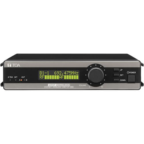 Toa Electronics WT-5800 E01US True Diversity 64-Channel Wireless Tuner