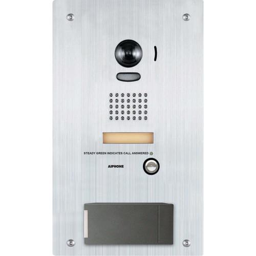 Aiphone IS Series IS-DVF-HID-I Vandal-Resistant Color Video Door Station with Built-In HID iCLASS Smart Card Reader