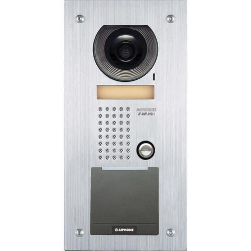 Aiphone JF-DVF-HID-I Vandal-Resistant Color Video Door Station with HID iCLASS Card Reader