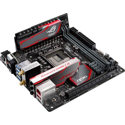 ASUS Republic of Gamers Maximus VIII Impact Mini-ITX Motherboard