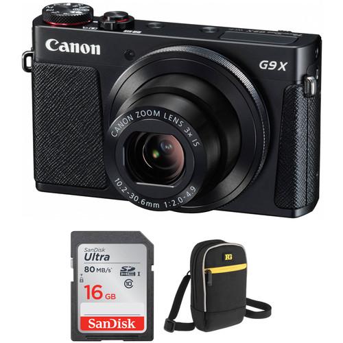 Canon PowerShot G9 X Digital Camera Accessory Kit