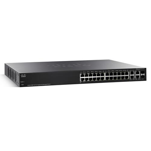 Cisco 300 Series SG300-28MP 28-Port PoE Gigabit Ethernet Switch