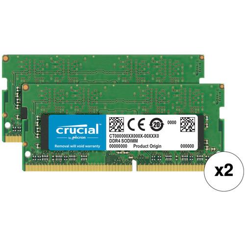 Crucial 64GB DDR4 2133 MHz SO-DIMM Memory Kit