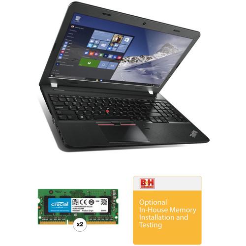 Lenovo 15.6" ThinkPad E560 Laptop Upraded to 16GB of RAM Kit