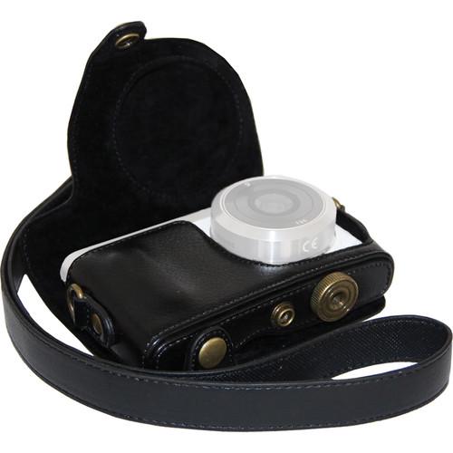 MegaGear MG393 Ever Ready Protective Camera Case and Bag for Samsung NX Mini with 9mm Lens Kit