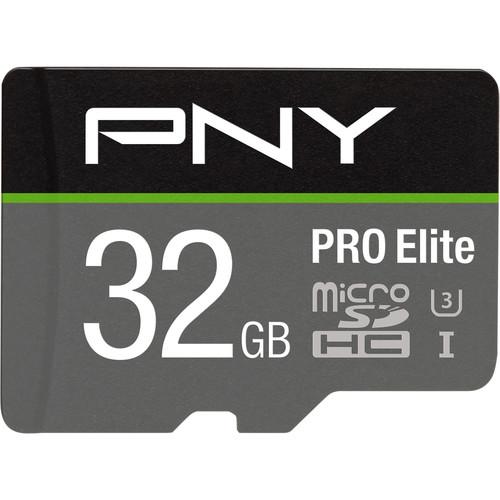PNY Technologies 32GB Pro Elite microSDHC