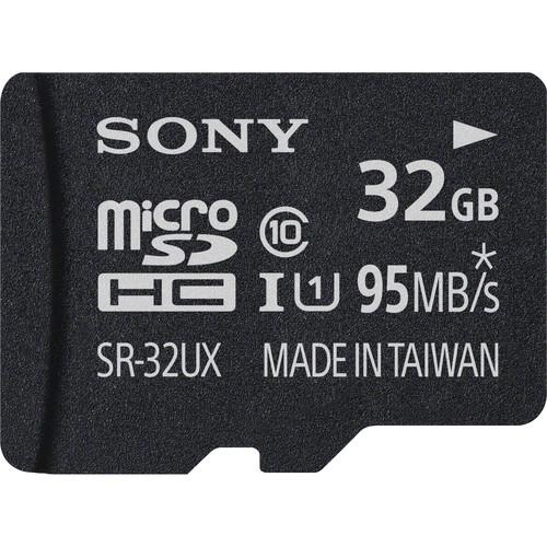 Sony 32GB High Speed microSDHC UHS-I Memory Card