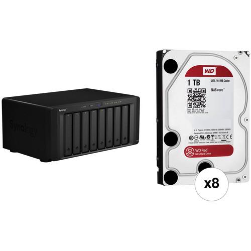 Synology DiskStation DS1815 8TB 8-Bay NAS Server Kit