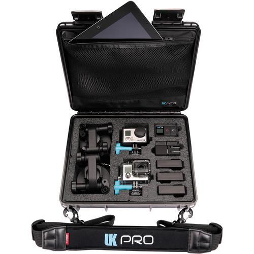 Underwater Kinetics POV40 Multi-Cam Waterproof Case with Shoulder Strap