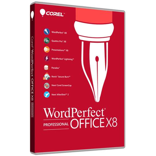 Corel WordPerfect Office X8 Professional Edition Upgrade