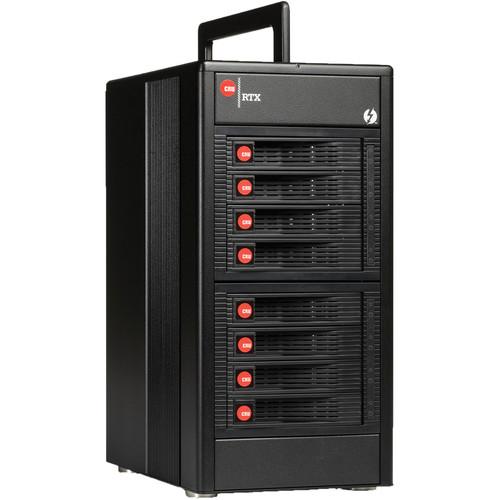 CRU-DataPort RTX800-TR 8-Bay TrayFree 3.5" SAS SATA Dual Thunderbolt RAID HDD Tower