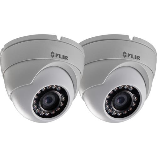 FLIR N133ED-2 2.1MP PoE Day Night IR Fixed Outdoor Mini Dome IP Camera