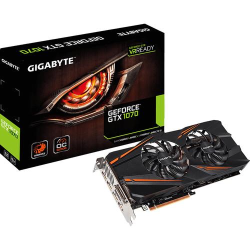 Gigabyte GeForce GTX 1070 WINDFORCE OC Edition Graphics Card