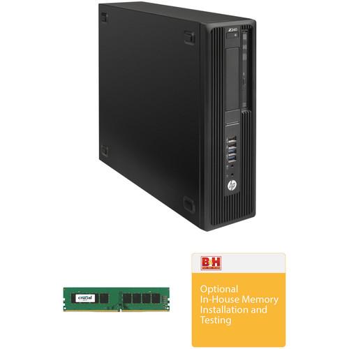 HP Z240 Series Small Form Factor Turnkey Workstation with 16GB RAM