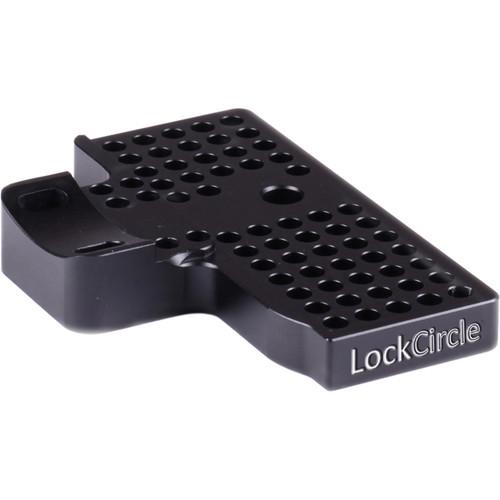LockCircle LockPort Metaplate Riser with Screws for Panasonic GH4 Camera