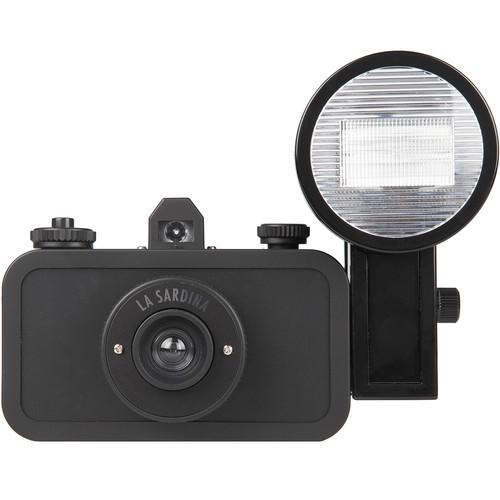Lomography La Sardina DIY Black Edition Camera with Flash