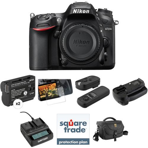 Nikon D7200 DSLR Camera Body Deluxe Kit