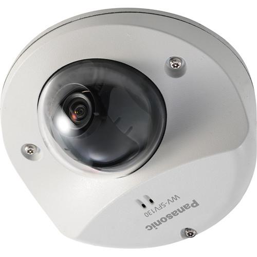 Panasonic Super Dynamic 1080p WV-SFV130M Outdoor Network Dome Camera with 2.8mm Varifocal Lens