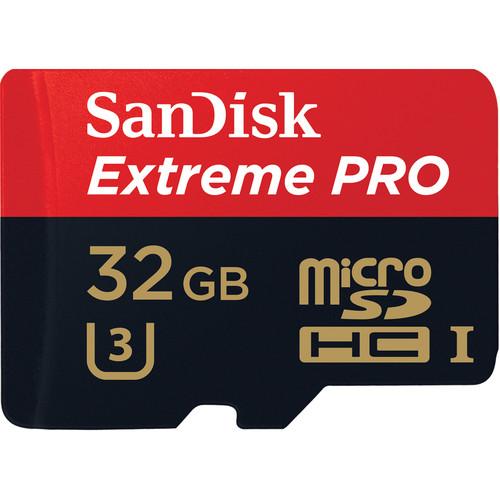 SanDisk 32GB Extreme PRO UHS-I microSDHC