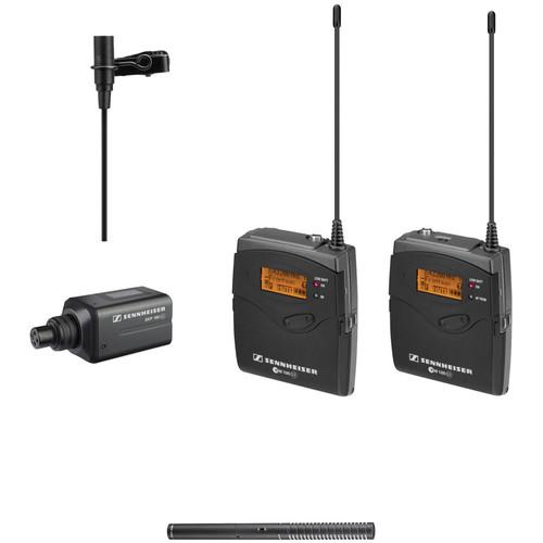 Sennheiser ew 100 ENG G3 Wireless Combo Mic System and Rode Battery Phantom Shotgun Mic Kit G