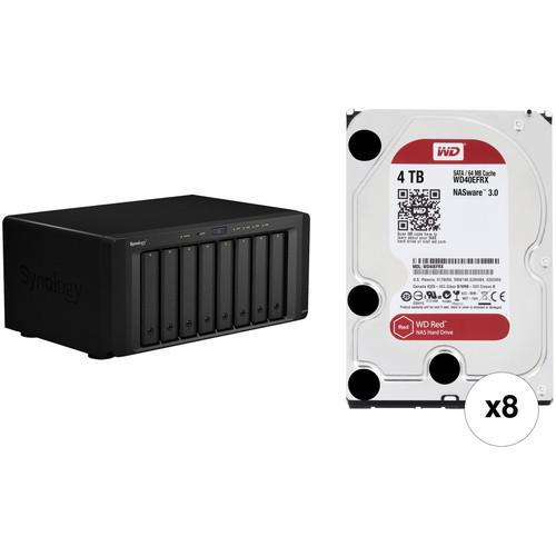 Synology DiskStation DS1815 32TB 8-Bay NAS Server Kit