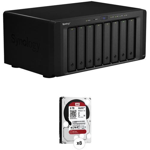 Synology DiskStation DS1815 48TB 8-Bay NAS Server Kit