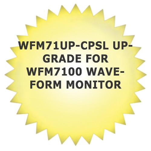 Tektronix WFM71UP-CPSL Upgrade for WFM7100 Waveform