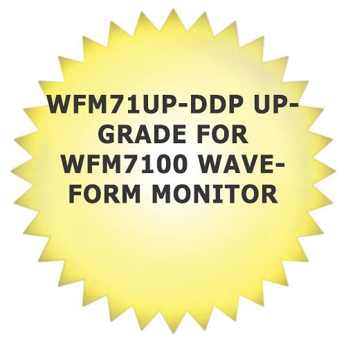 Tektronix WFM71UP-DDP Upgrade for WFM7100 Waveform Monitor
