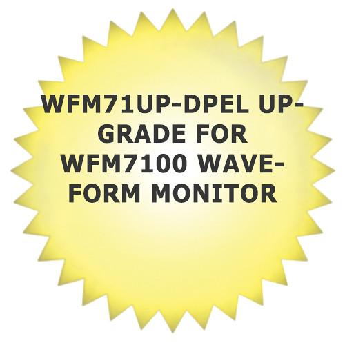 Tektronix WFM71UP-DPEL Upgrade for WFM7100 Waveform Monitor
