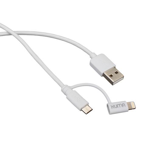 Xuma Combination Lightning micro-USB Cable