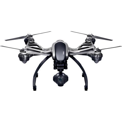 YUNEEC Q500 4K Typhoon Quadcopter with CGO3 Camera, SteadyGrip, and Camera Aluminum Case