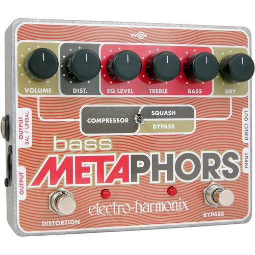Electro-Harmonix Bass Metaphors Channel Strip and