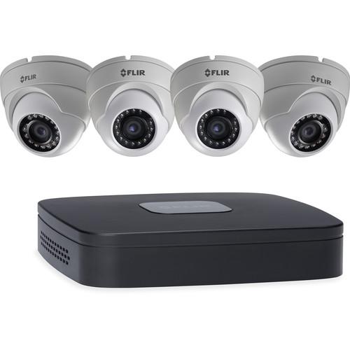 FLIR 4-Channel 5MP NVR with 2TB