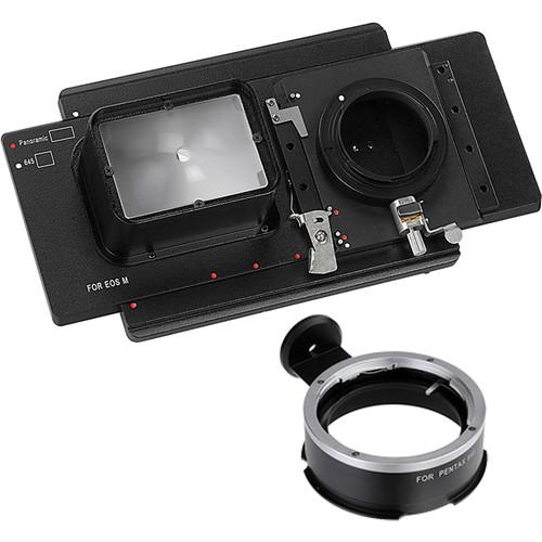 FotodioX Vizelex RhinoCam System with Pentax 645 Lens Mount for Canon EF-M-Mount Cameras